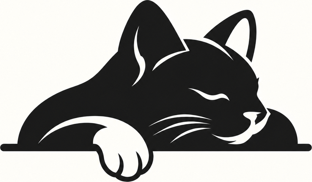 Trent and Shadow cat mark